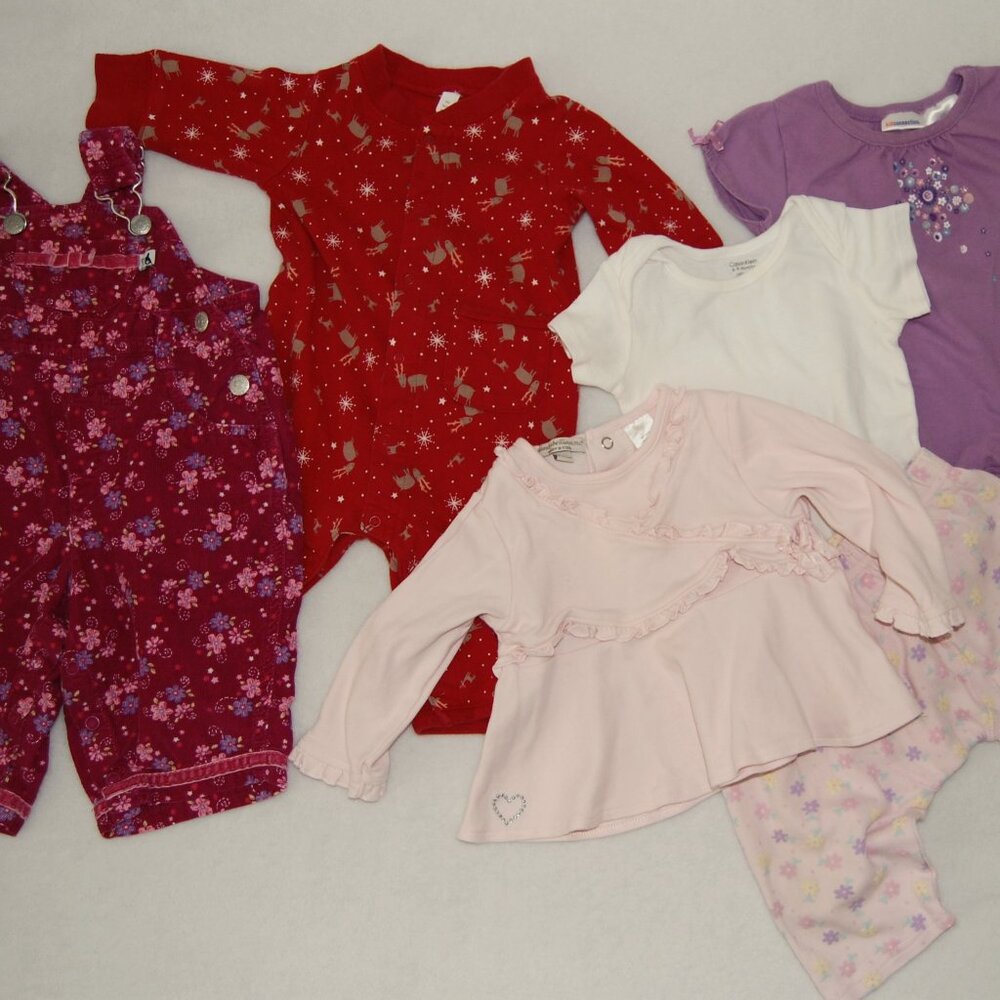 Bundle of 6, Infant Baby 6-9M Clothing